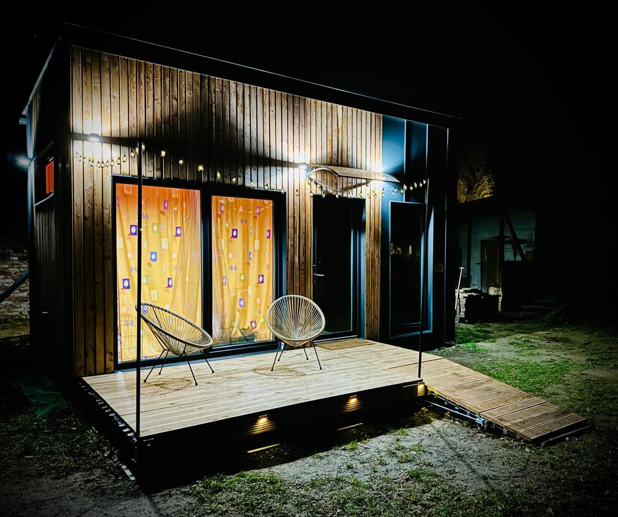 Апартаменты Tiny House Baraczek Brno-Jundrov, Ulice Veslarska Экстерьер фото